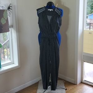 Nordstrom's Max Studio Patterned Jumpsuit L